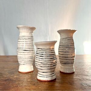 Set of 3 Minimal Boho Mini Vases